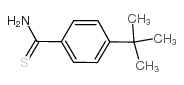 4-叔丁基硫代苯甲酰胺结构式