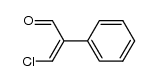 2-phenyl-3-chloropropenal Structure