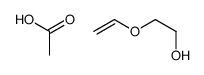 acetic acid,2-ethenoxyethanol结构式