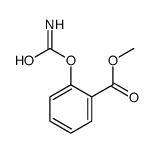 2-((aminocarbonyl)oxy)-Benzoic acid, methyl ester结构式