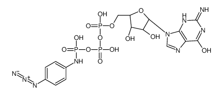 GTP gamma-4-azidoanilide Structure