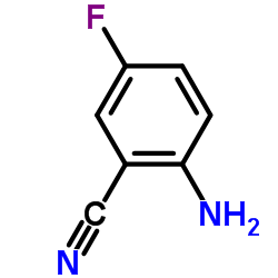 2-Amino-5-fluorobenzonitrile Structure