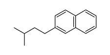 2-isopentyl-naphthalene Structure