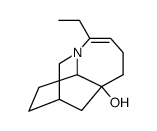 (1S,8R,9R)-4-Ethyl-3-aza-tricyclo[6.3.1.03,9]dodec-4-en-8-ol Structure