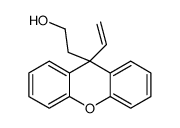 2-(9-ethenylxanthen-9-yl)ethanol结构式