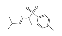 isobutyraldehyde methyl-(toluene-4-sulfonyl)-hydrazone结构式