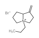 1-methylidene-4-propyl-2,3,5,6,7,8-hexahydropyrrolizine结构式