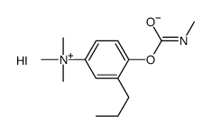 trimethyl-[4-(methylcarbamoyloxy)-3-propylphenyl]azanium,iodide Structure