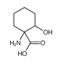 1-Amino-2-hydroxycyclohexanecarboxylic acid结构式