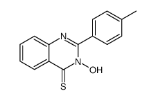 2-p-tolyl-3-hydroxy-3H-quinazoline-4-thione结构式