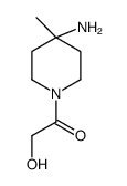 1-(4-amino-4-methylpiperidin-1-yl)-2-hydroxyethanone Structure