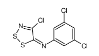 4-chloro-N-(3,5-dichlorophenyl)dithiazol-5-imine Structure