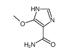 (9ci)-5-甲氧基-1H-咪唑-4-羧酰胺结构式