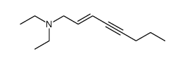 diethyl-oct-2-en-4-ynyl-amine结构式