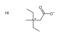 carboxymethyl-diethyl-methylazanium,iodide Structure