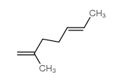 2-Methyl-1,5-heptadiene (cis- and trans- mixture) Structure