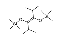 2,5-dimethyl-3,4-bis-trimethylsilanyloxy-hex-3-ene Structure