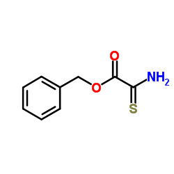Acetic acid,aminothioxo-,phenylmethyl ester (9CI) Structure