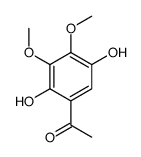 1-(2,5-dihydroxy-3,4-dimethoxyphenyl)ethanone Structure