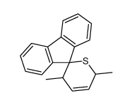 Spiro[fluoren-9',2-(3,6-dihydro-3,6-dimethyl-2H-thiopyran)] Structure