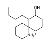 11-butyl-1-azoniaspiro[5.5]undecan-10-ol Structure