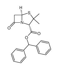benzhydryl 6,6-dihydropenicillate结构式