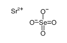 Strontium selenate structure