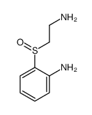 2-(2-aminoethylsulfinyl)aniline Structure