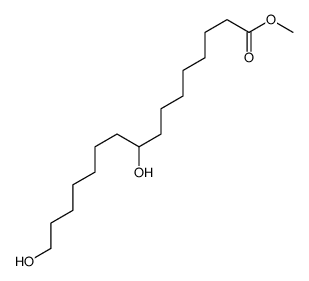 methyl 9,16-dihydroxyhexadecanoate结构式