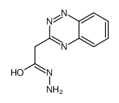 2-(1,2,4-benzotriazin-3-yl)acetohydrazide Structure