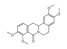 (13aS)-2,3,9,10-tetramethoxy-5,6,13,13a-tetrahydroisoquinolino[2,1-b]isoquinolin-8-one Structure
