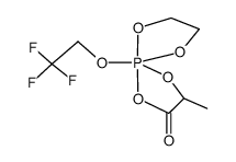 3-methyl-5-(2,2,2-trifluoroethoxy)-1,4,6,9-tetraoxa-5l5-phosphaspiro[4.4]nonan-2-one Structure