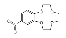 4'-Nitrobenzo-12-crown-4 structure