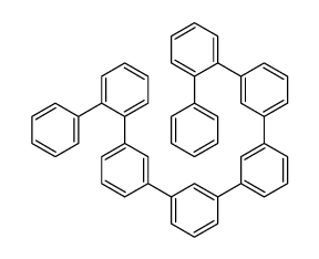 3,3'''-di(2-biphenylyl)-m-quaterphenyl Structure