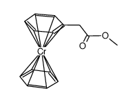 (Benzol)(phenylessigsaeure-methylester)-chrom(0)结构式