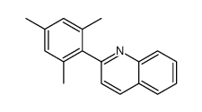 2-(2,4,6-trimethylphenyl)quinoline Structure