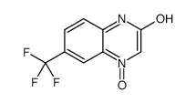 4-oxido-6-(trifluoromethyl)-1H-quinoxalin-4-ium-2-one Structure