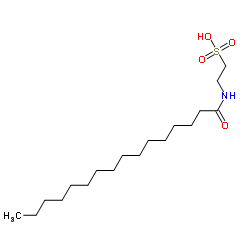 N-hexadecanoyltaurine Structure