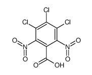 3,4,5-trichloro-2,6-dinitro-benzoic acid结构式