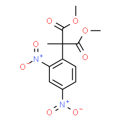 DIMETHYL 2-(2,4-DINITROPHENYL)-2-METHYLMALONATE structure