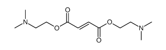 bis[2-(dimethylamino)ethyl] maleate结构式