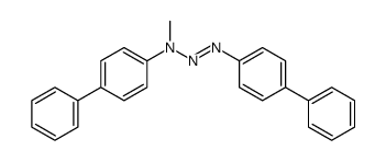 1,3-bis-biphenyl-4-yl-3-methyl-triazene Structure