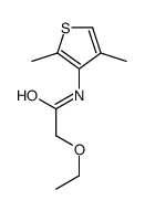 N-(2,4-dimethylthiophen-3-yl)-2-ethoxyacetamide结构式