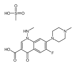 Amifloxacin Mesylate structure