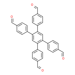 1,2,4,5-Tetrakis-(4-formylphenyl)benzene Structure