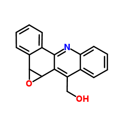 1a,11b-Dihydrobenzo[c]oxireno[a]acridin-11-ylmethanol Structure