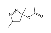 1-Pyrazolin-3-ol,3,5-dimethyl-,acetate (7CI)结构式