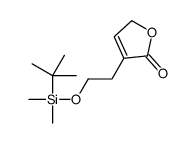 4-[2-[tert-butyl(dimethyl)silyl]oxyethyl]-2H-furan-5-one结构式