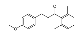 2',6'-DIMETHYL-3-(4-METHOXYPHENYL)PROPIOPHENONE结构式