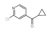 (2-chloro-pyridin-4-yl)-cyclopropyl-methanone结构式